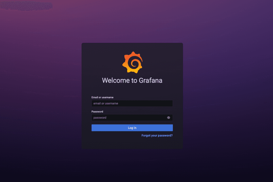 Grafana Login